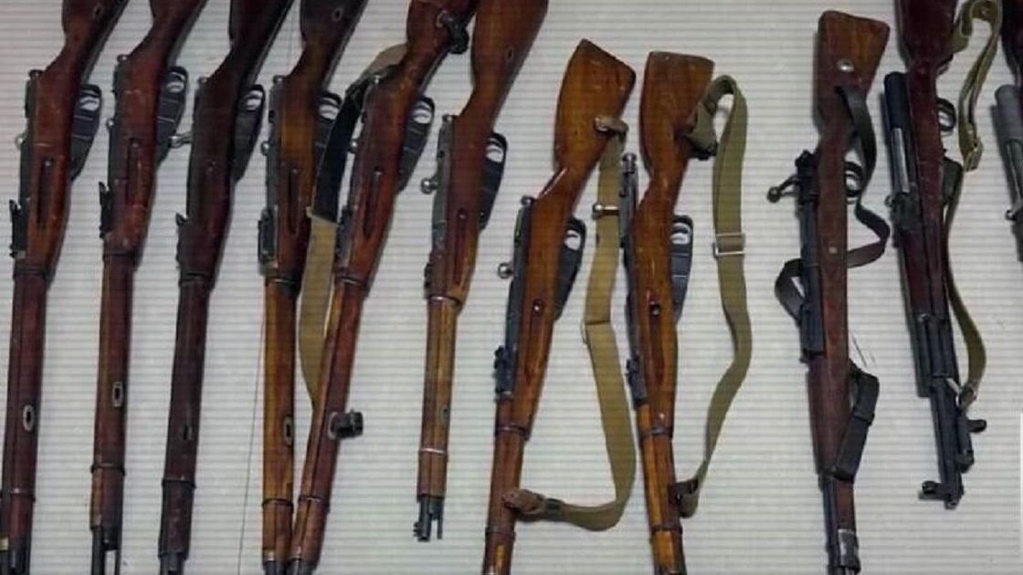 Изъятое оружие