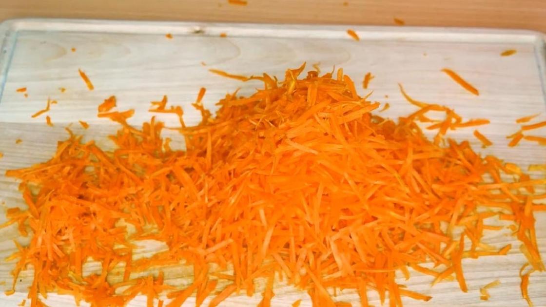Морковь с плавленным сырком