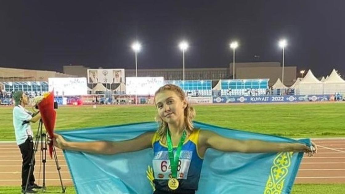 Арина Чистякованың жеңісті сәті. Кувейт, 2022 жыл Арина Чистякованың жеңісті сәті. Кувейт, 2022 жыл