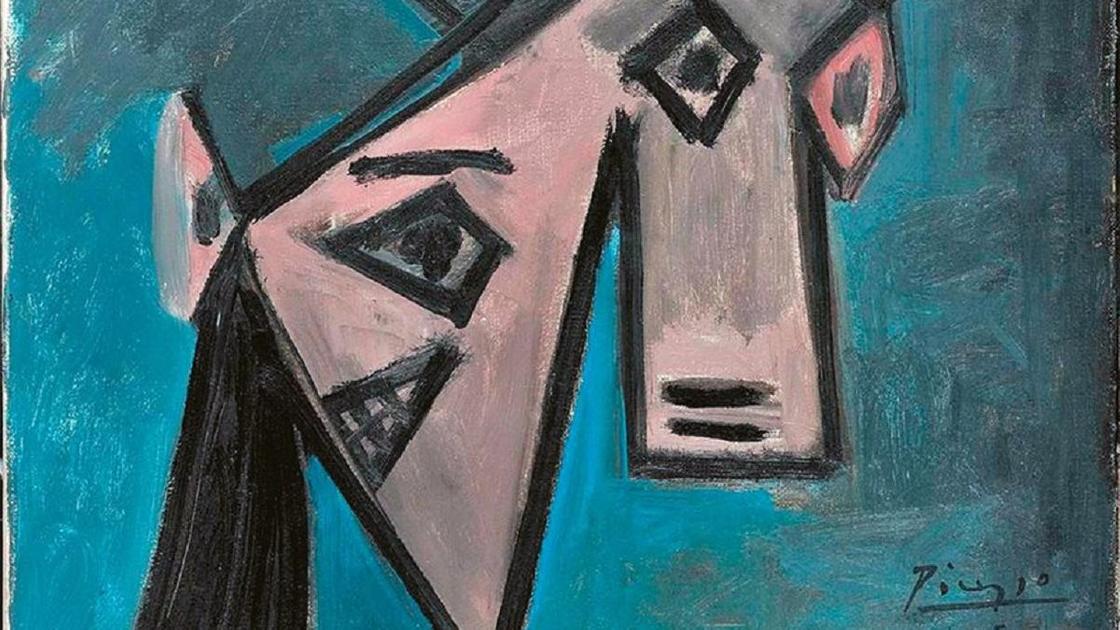 Пабло Пикассо "Голова женщины"