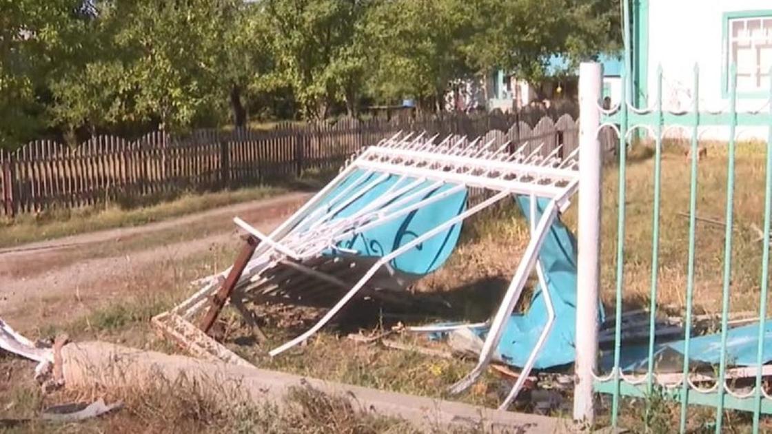 Место смертельного ДТП в области Абай