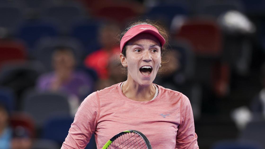 Казахстанская теннисистка Анна Данилина