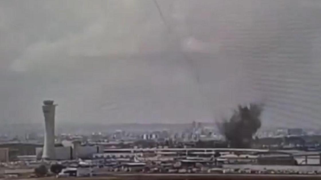 Взрыв рядом с аэропортом Тель-Авива