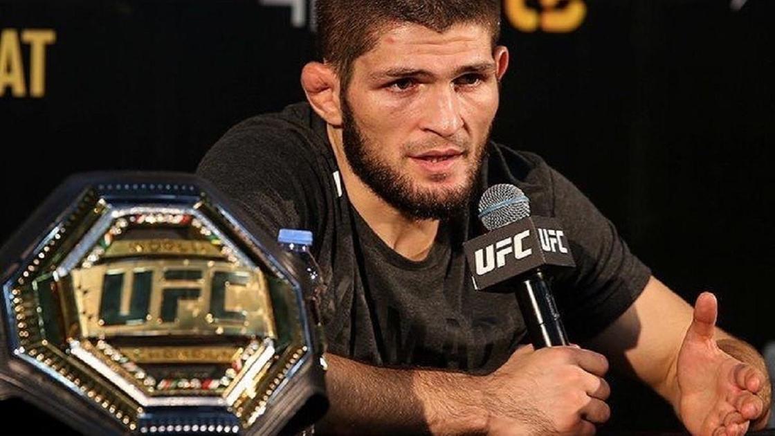 Чемпион UFC в легком весе Хабиб Нурмагомедов Чемпион UFC в легком весе Хабиб Нурмагомедов