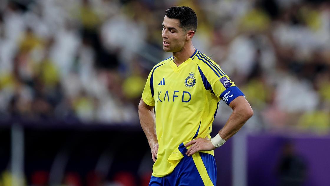 Португальский футболист Криштиану Роналду