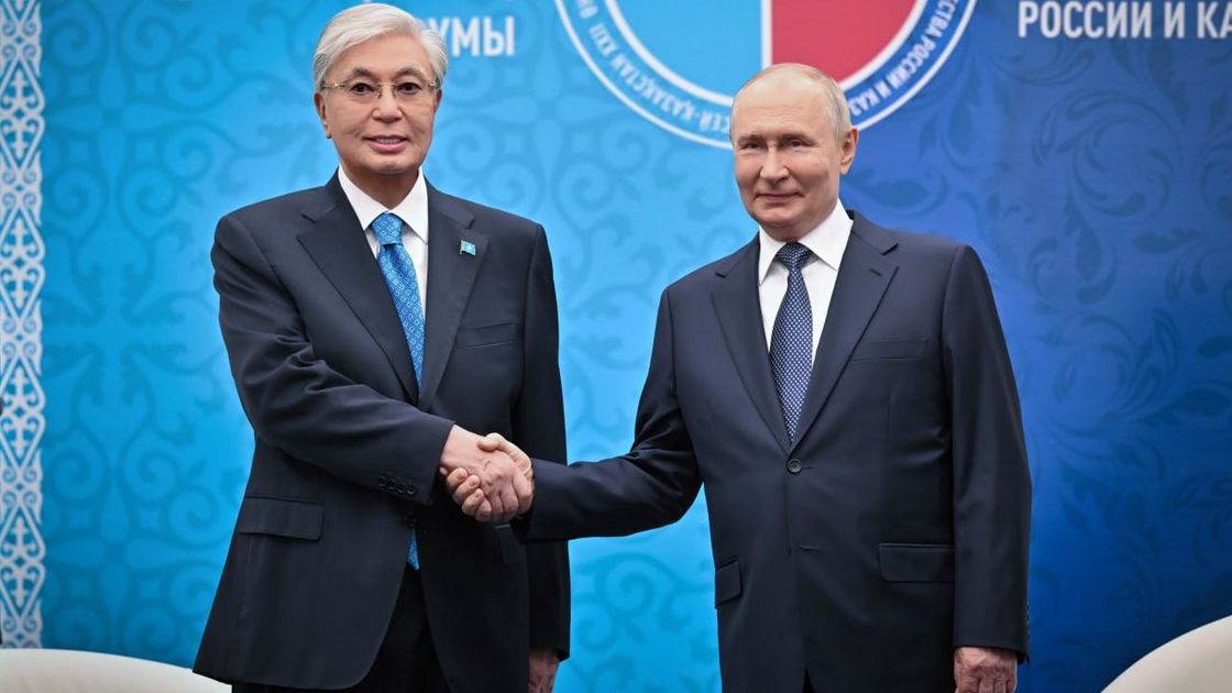 Тоқаев пен Путин