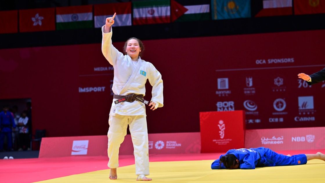 Казахстанская дзюдоистка Айша Алтай