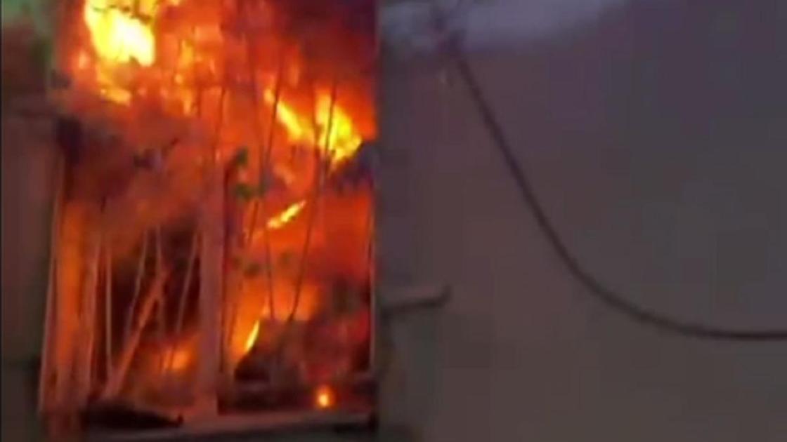 Пожар в квартире