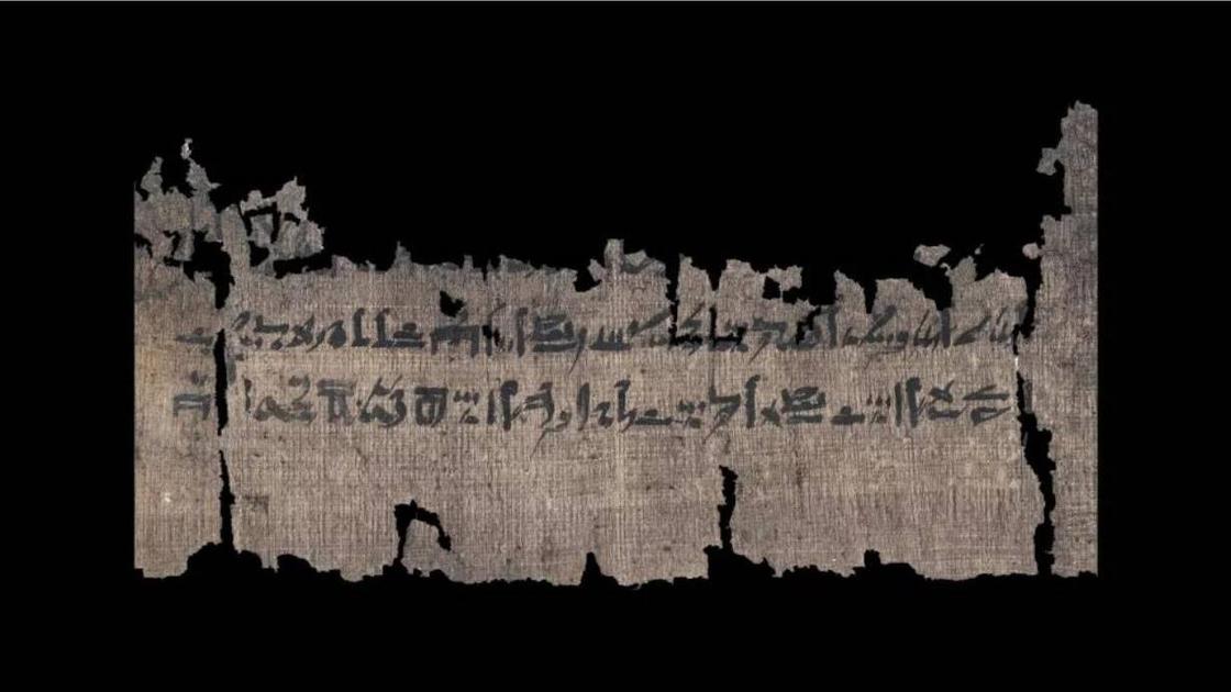 Папирус с инструкцией по бальзамированию
