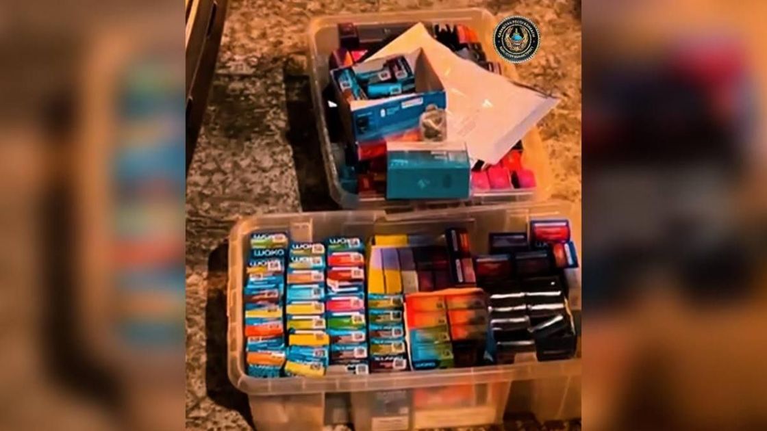 Изъятые в Караганде электронные сигареты