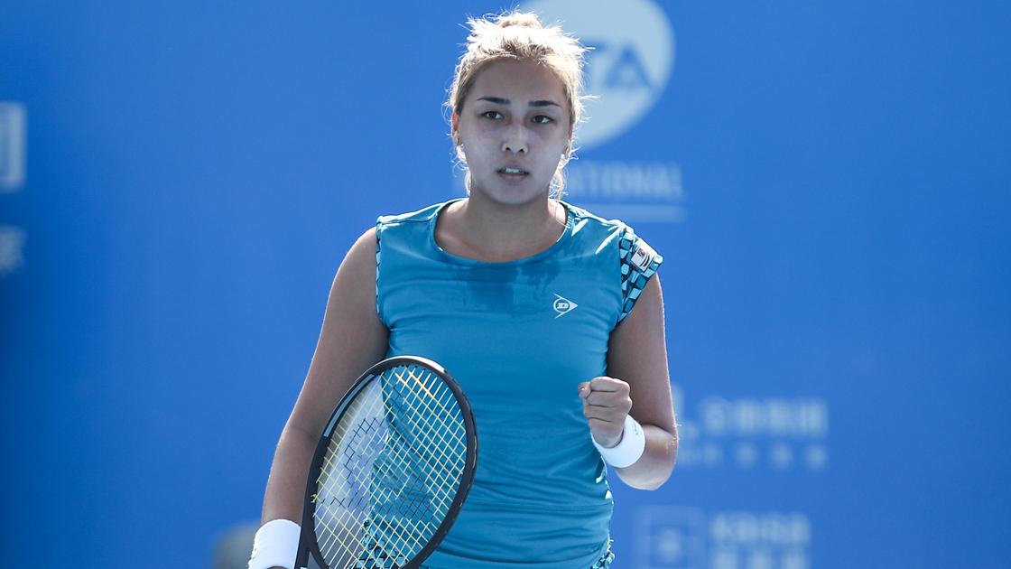 Теннисистка Зарина Дияс