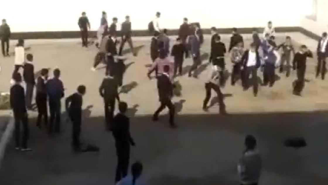 Массовая драка в Алматинской области