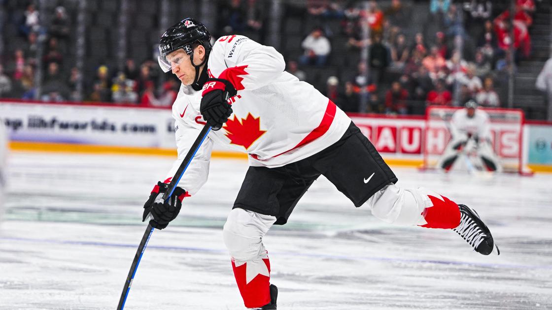 Канадский хоккеист Натан Маккиннон