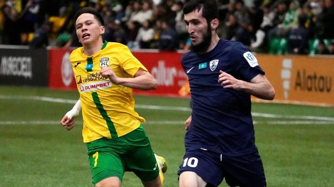 Матч "Тобол" - "Каспий"