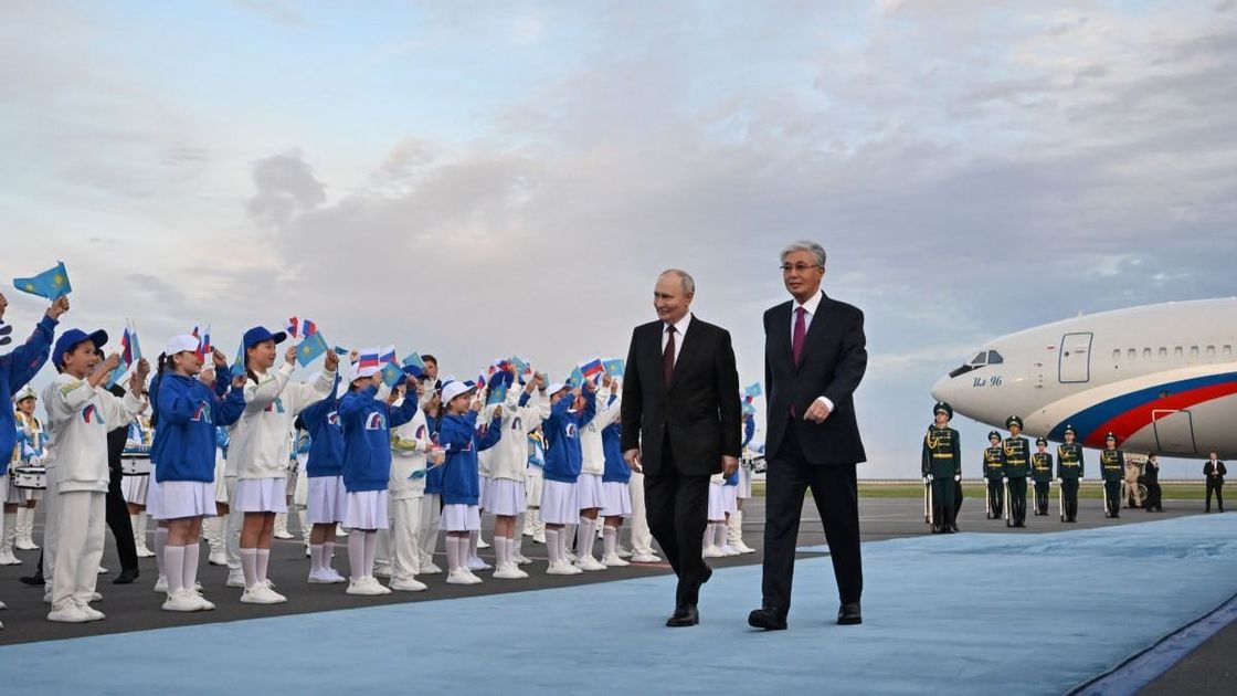 Касым-Жомарт Токаев и Владимир Путин