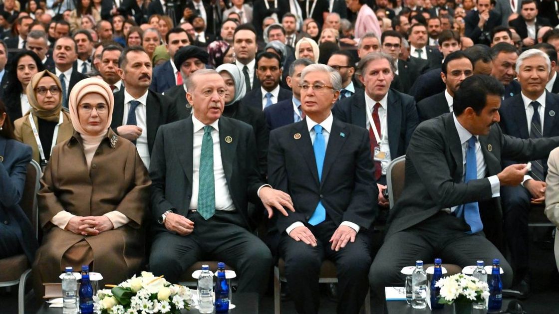 Реджеп Тайип Эрдоган и Касым-Жомарт Токаев