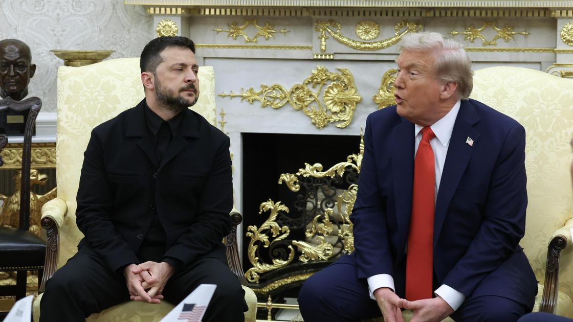 Дональд Трамп и Владимир Зеленский