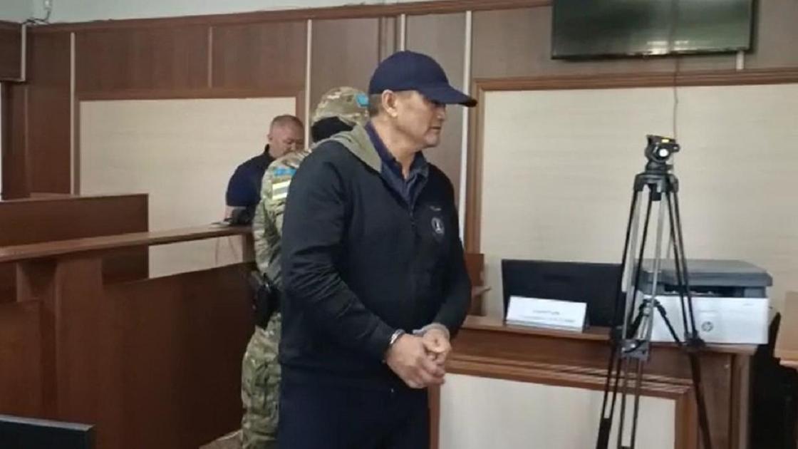 Серик Кудебаев в суде