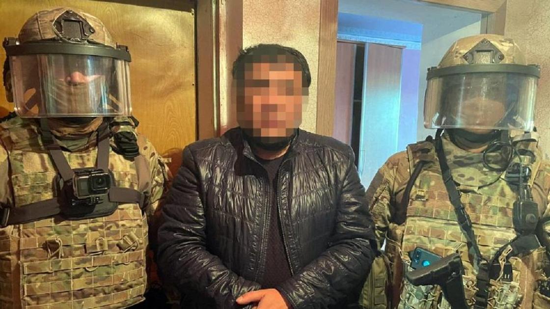 Задержанный в Кызылординской области