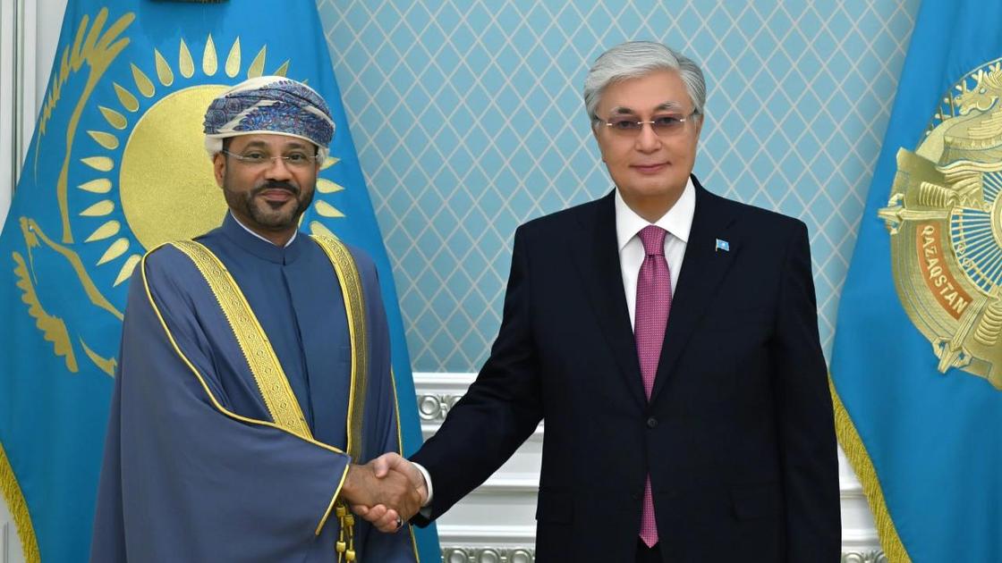 Касым-Жомарт Токаев и Бадра Аль-Бусаиди