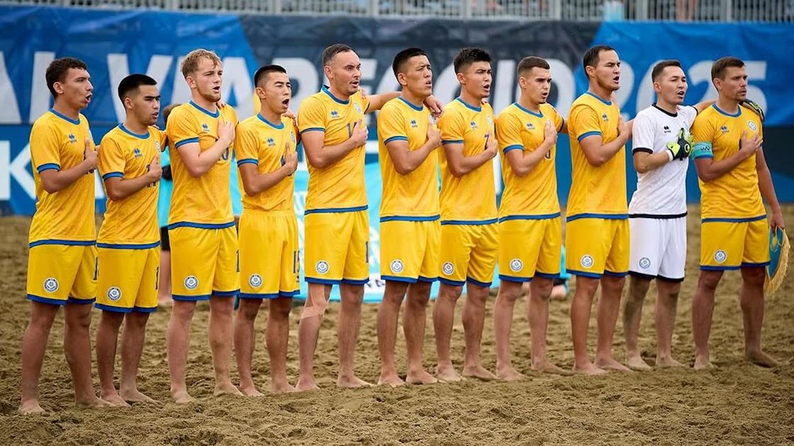 Сборная Казахстана по пляжному футболу в 2025 году