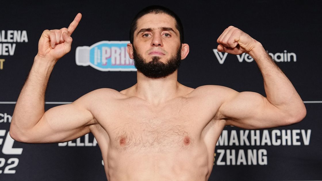Российский боец ММА Ислам Махачев
