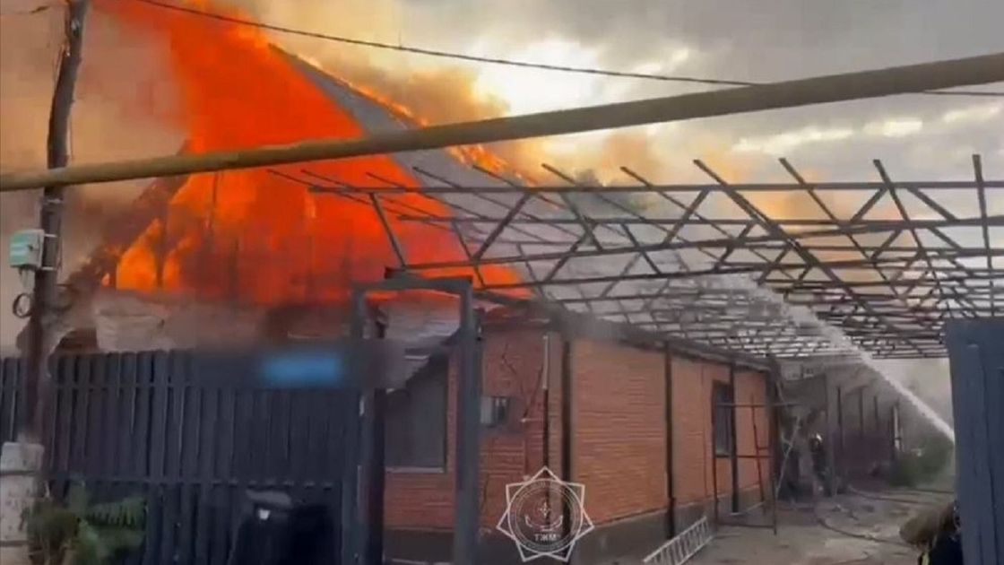 Пожар в частном доме