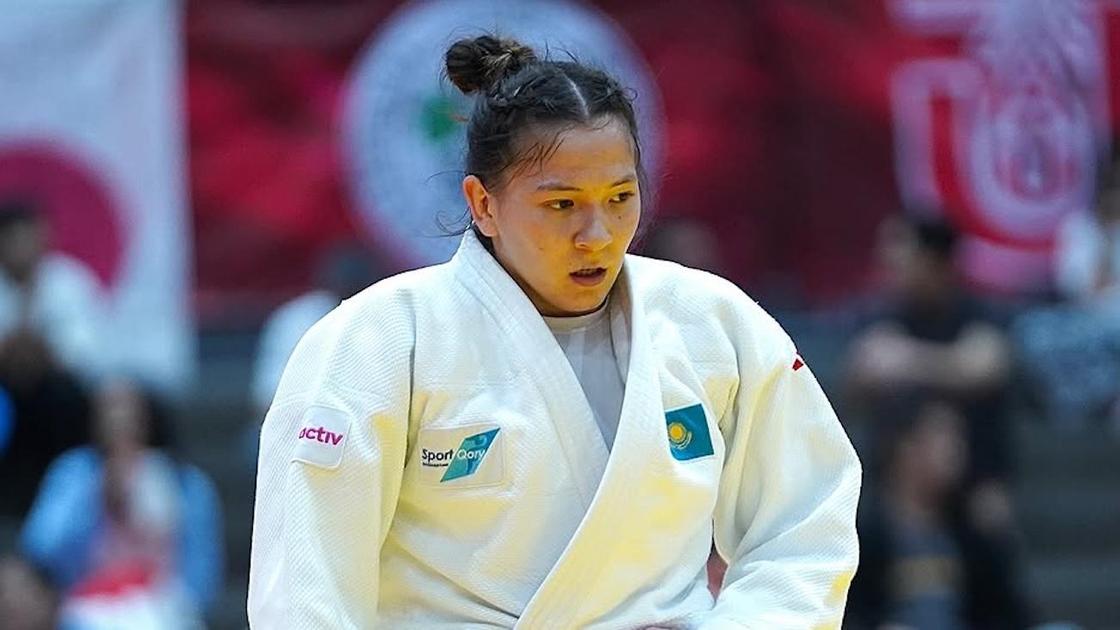 Казахстанская дзюдоистка Эсмигуль Куюлова