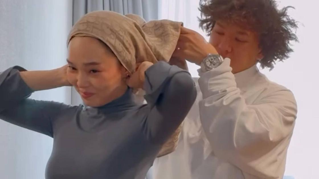 Айжулдыз Адайбекова и Сакен Кагаров