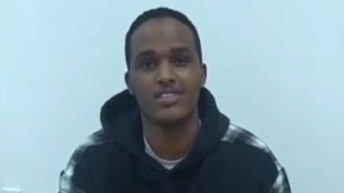 Задержанный гражданин Сомали