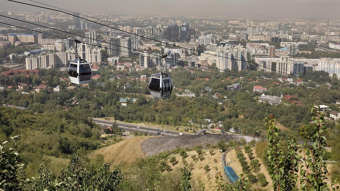 Алматы вид с Кок Тобе