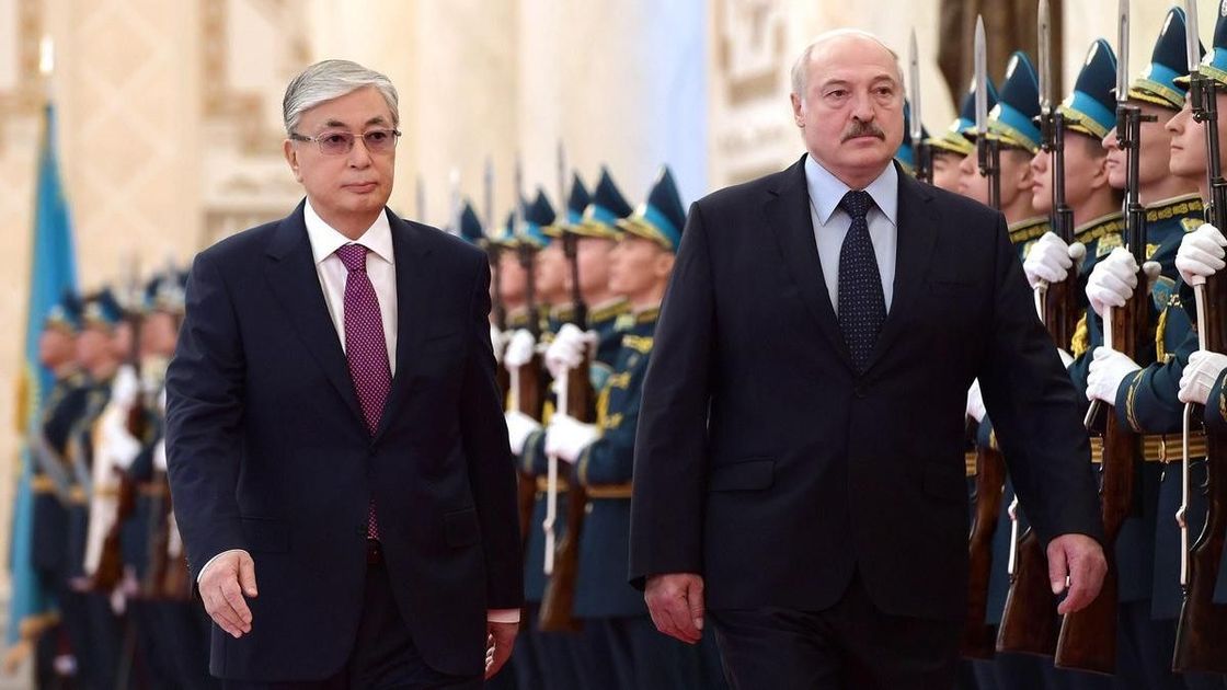 Қасым-Жомарт Тоқаев және Александр Лукашенко