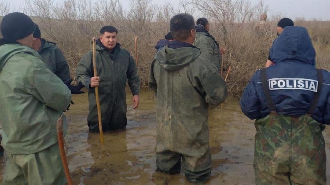 Поиски пропавшего мужчины в Туркестанской области