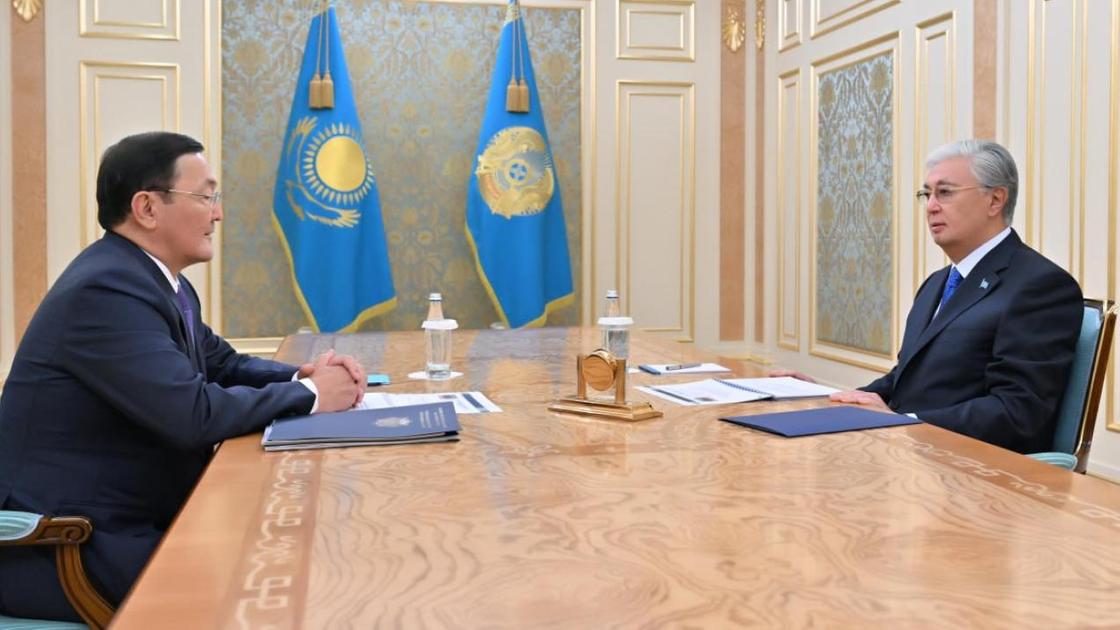 Касым-Жомарт Токаев и Берик Асылов