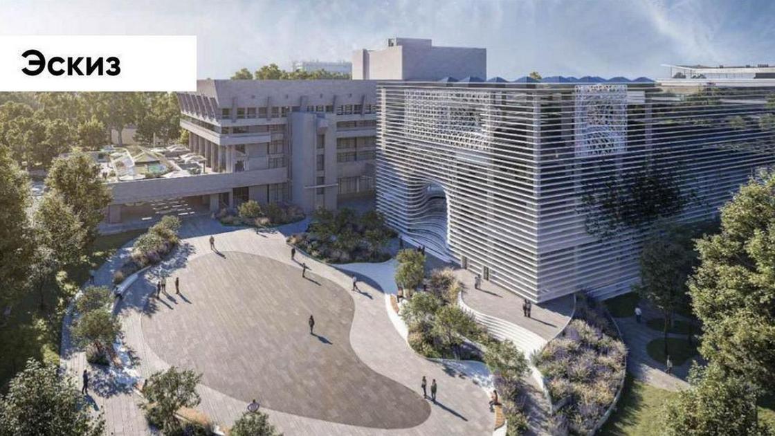 Реконструкция театра им. Н. Сац