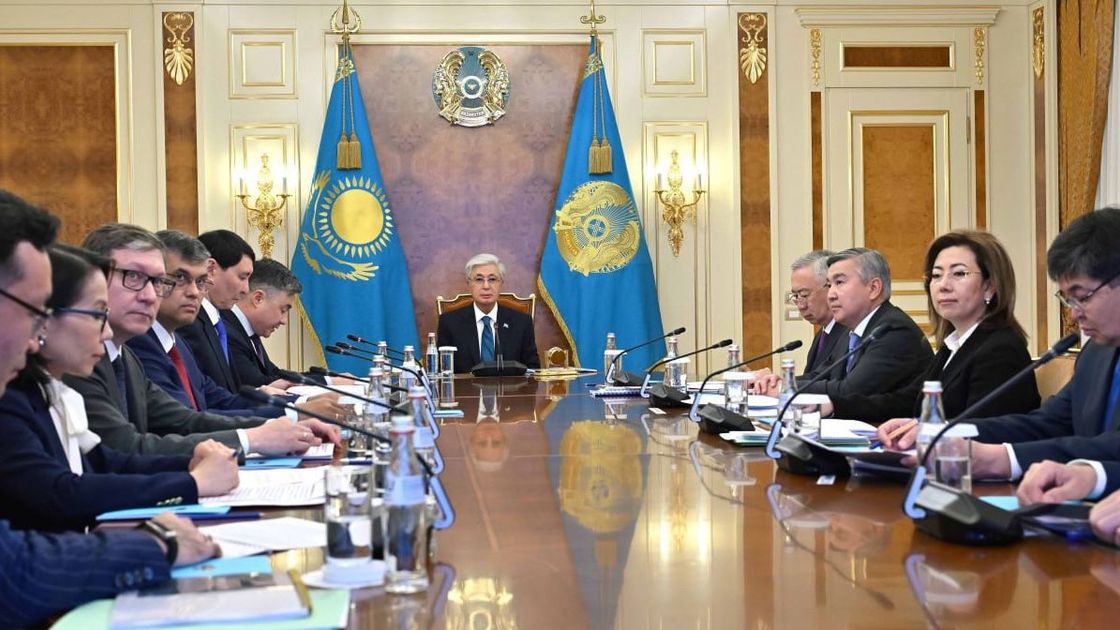 Президент заслушал отчет Нацбанка
