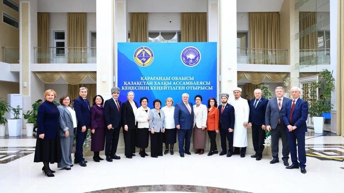 В Караганде прошла встреча совета областной АНК