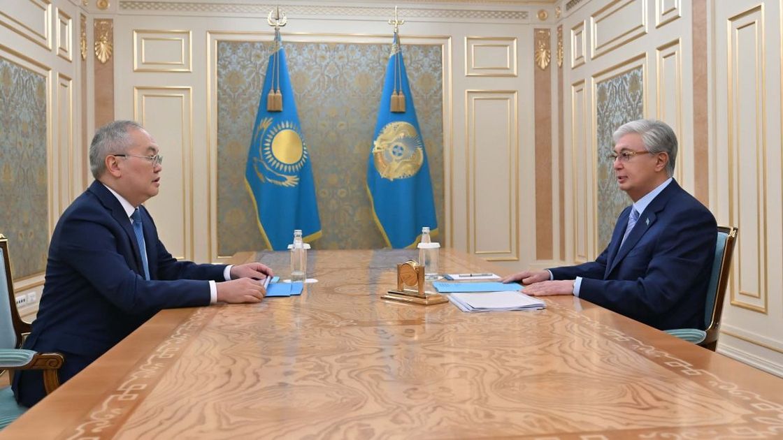 Жанат Элиманов и Касым-Жомарт Токаев