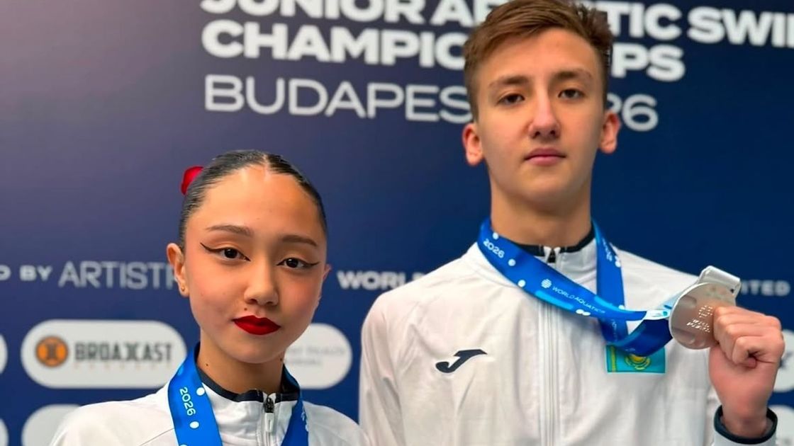 Казахстанские синхронисты Ясмина Исламова и Алдияр Рамазанов