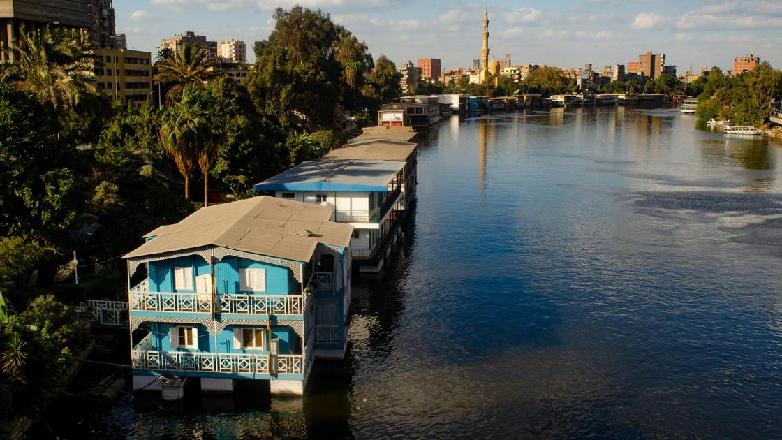 Плавучие дома в Каире