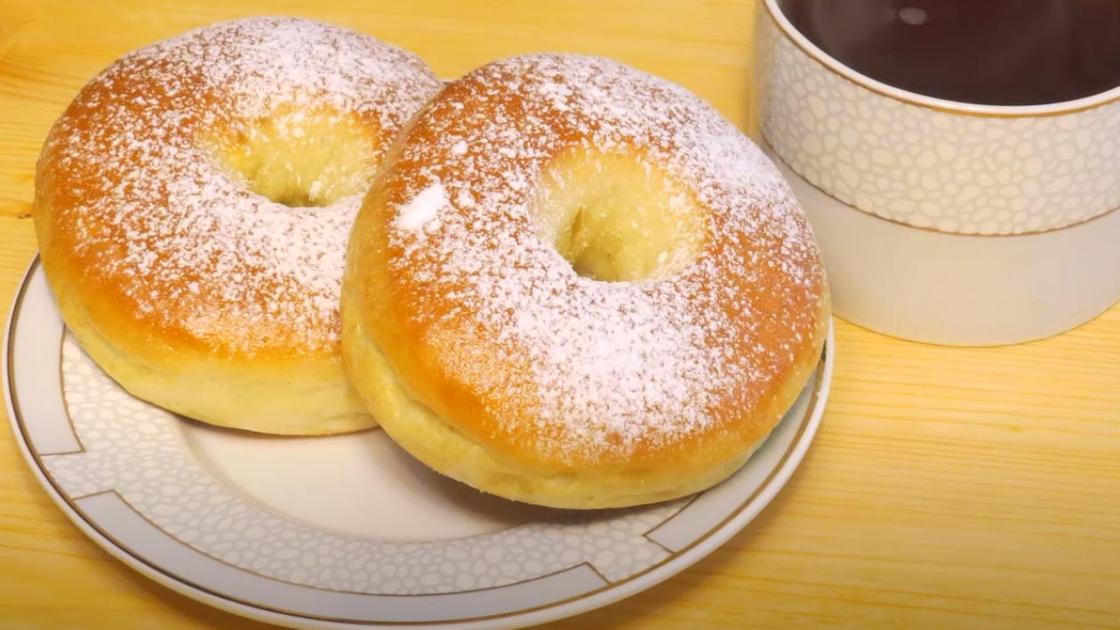 Пончики с вареной сгущенкой – фото рецепт