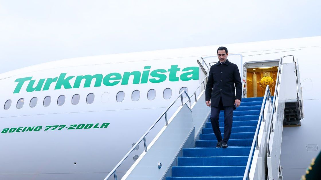 Сердар Бердымухамедов в Астане