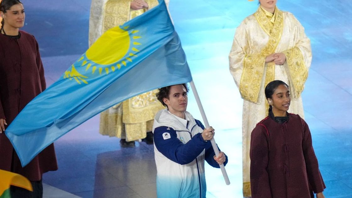 Михаил Шайдоров 2026 жылғы Олимпиаданың жабылу салтанатында