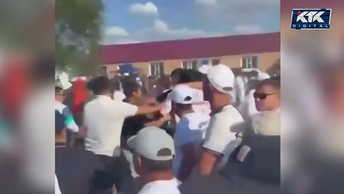 Массовая драка на спартакиаде