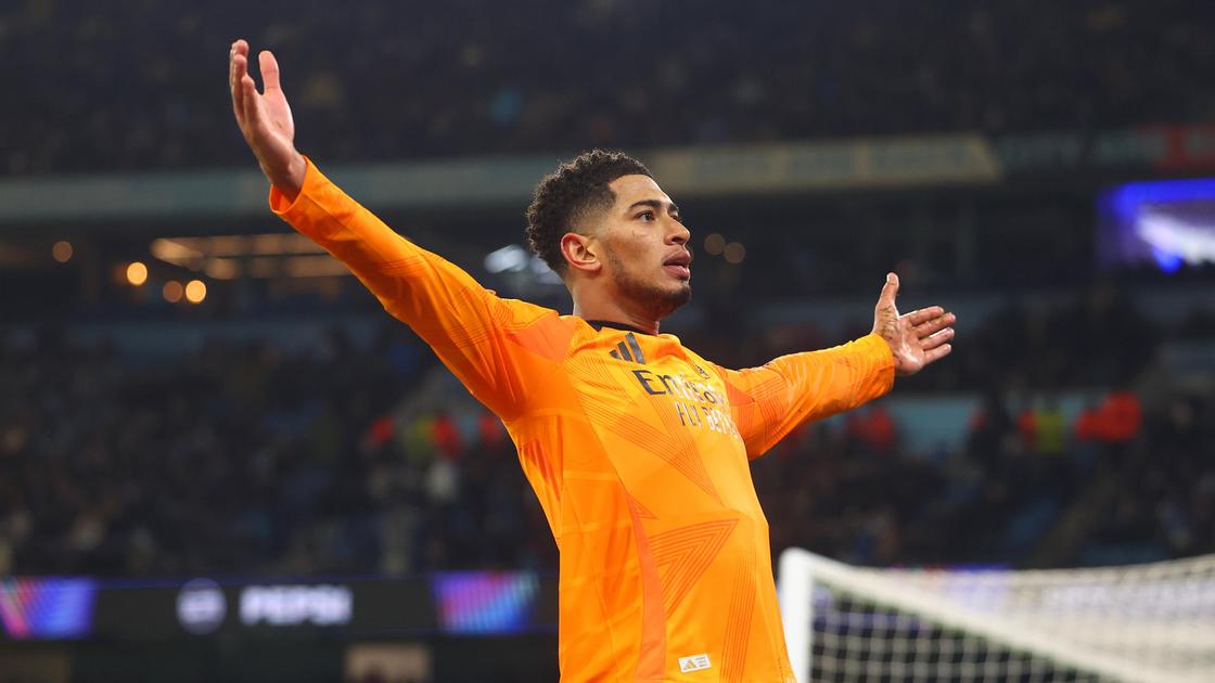 Английский футболист Джуд Беллингем