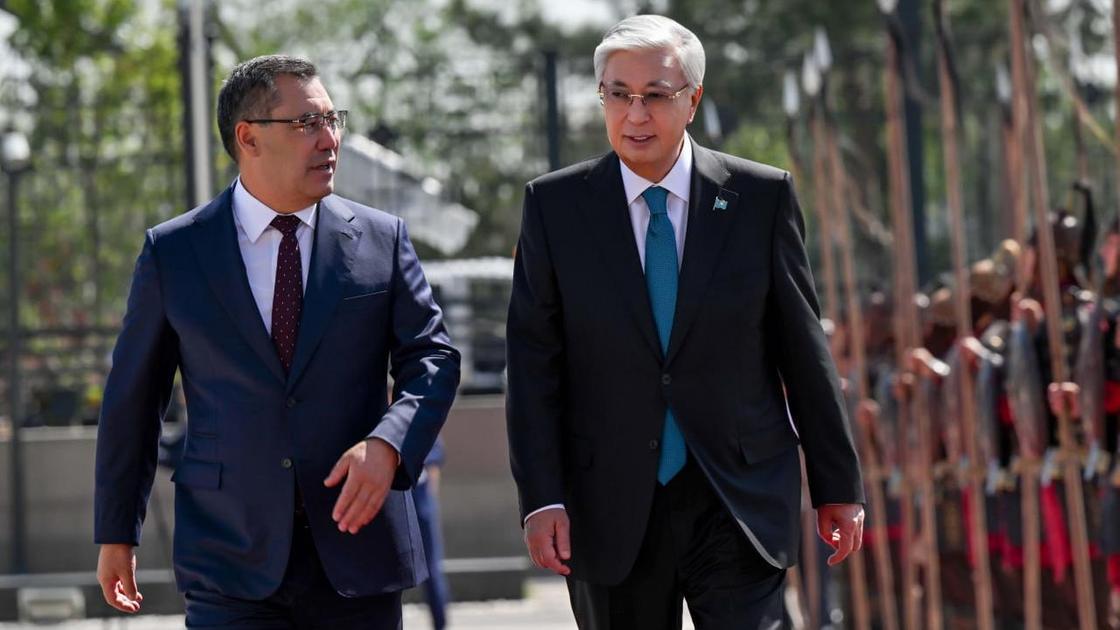 Қасым-Жомарт Тоқаев пен Садыр Жапаров