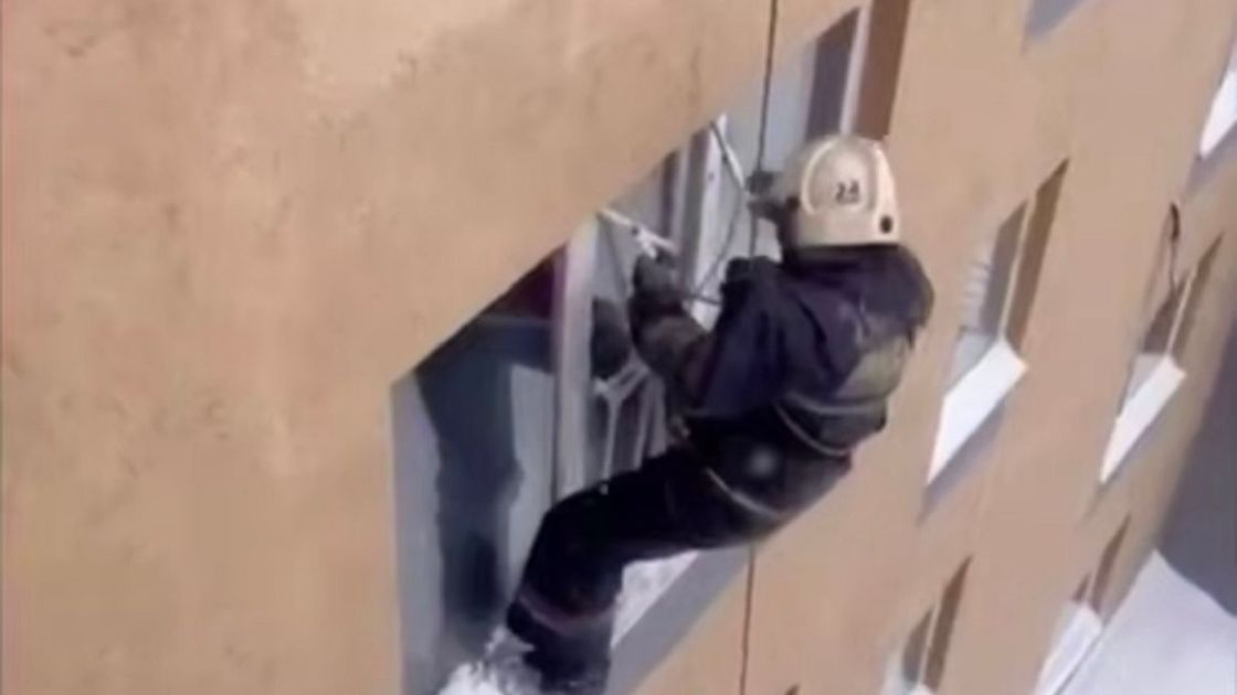 Спасатели в Астане