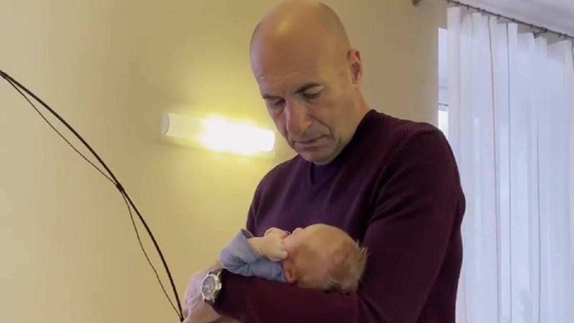 Игорь Крутой с внуком