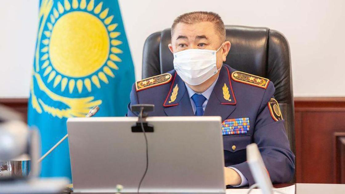 Министр внутренних дел Казахстана Ерлан Тургумбаев