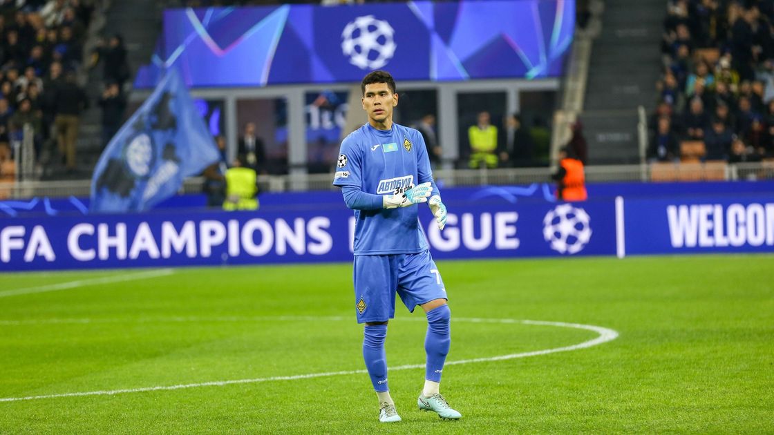 Казахстанский футболист Темирлан Анарбеков